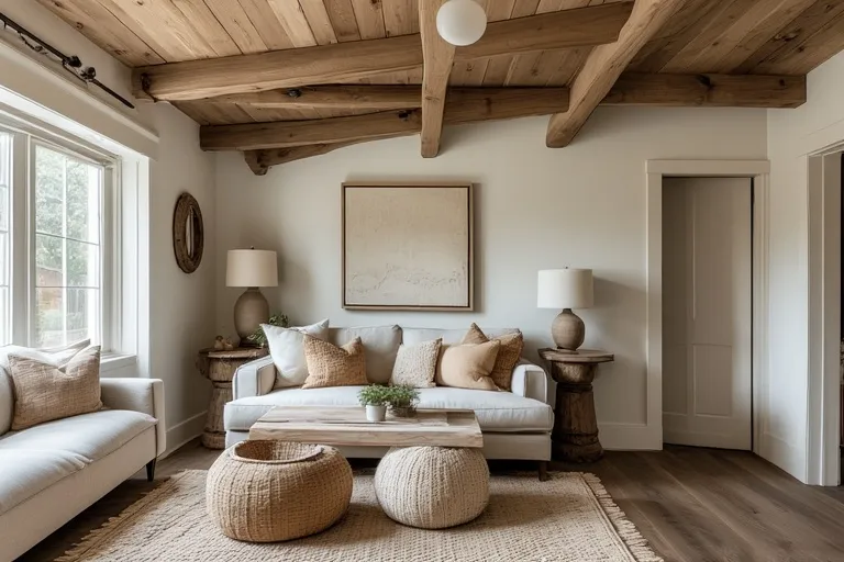 Wooden Beams and Panels