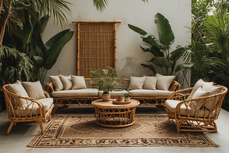 bamboo and rattan furniture