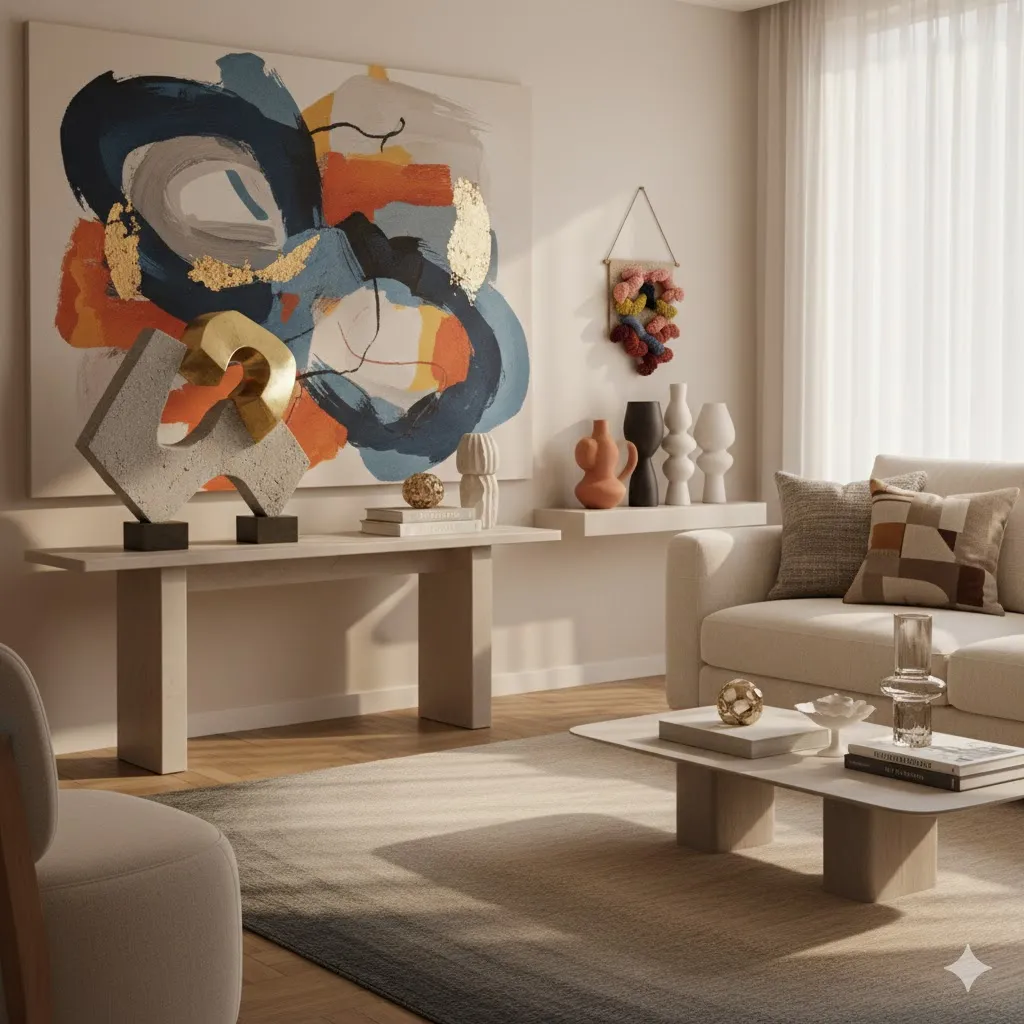 Abstract decor pieces