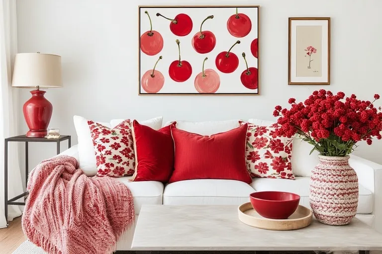 Accessorizing with Cherry Hues