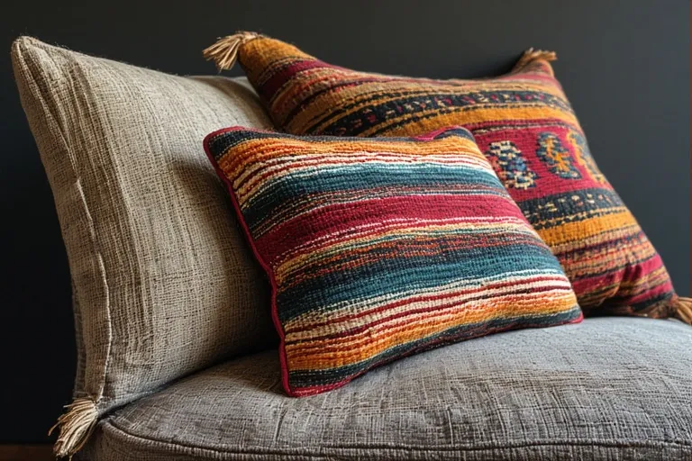 Adding Character Through Sustainable Textiles Home Decor