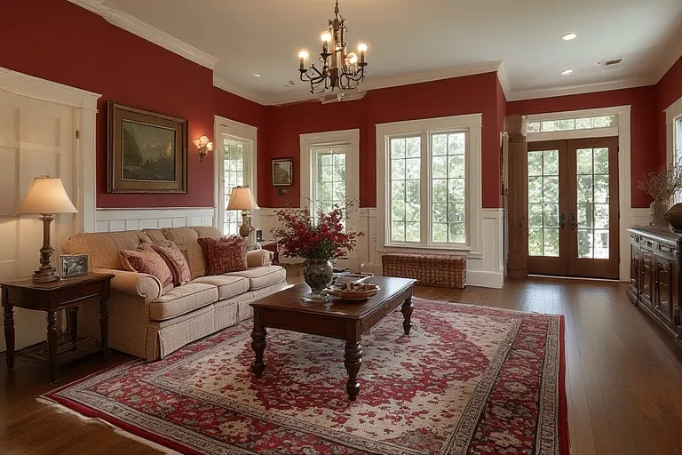 Cherry Tones in Modern and Traditional Interiors