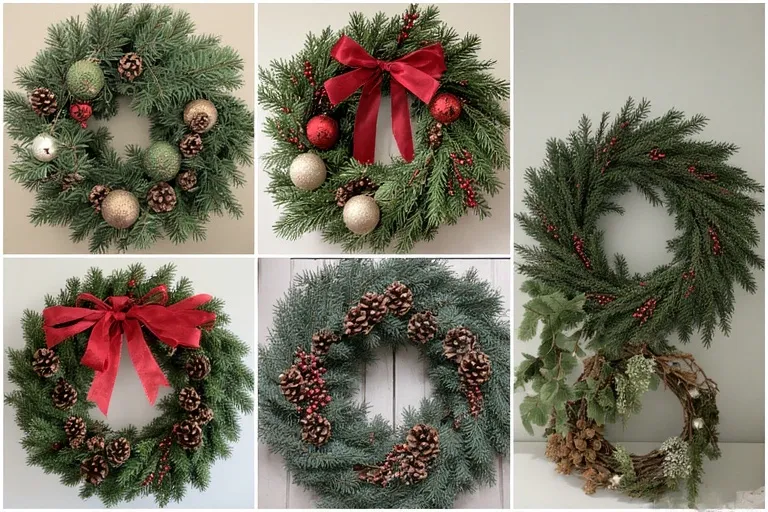 Choosing the Base for Your DIY Christmas Wreath