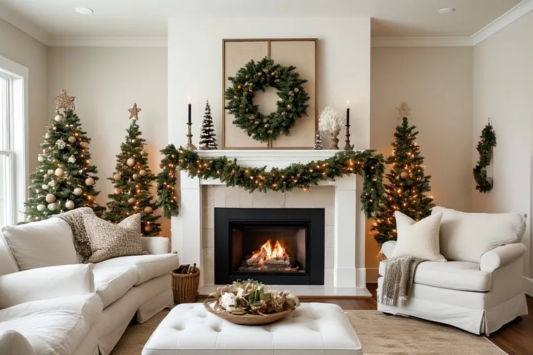 Christmas mantel decor ideas