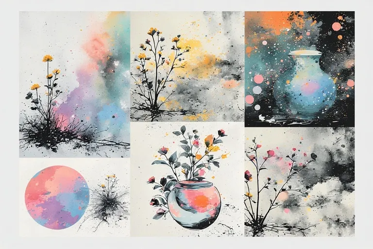 Color Palettes Filled With Contrast and Energy