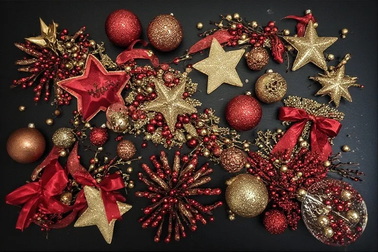 Creative DIY Ideas for Red and Gold Decor