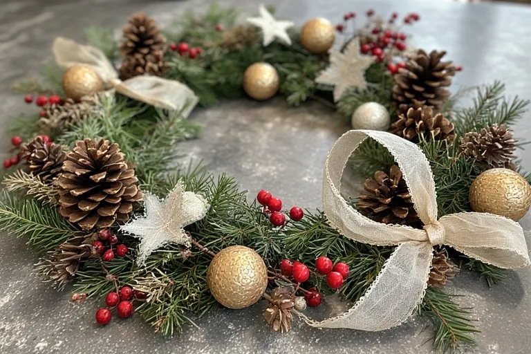 DIY Christmas wreath