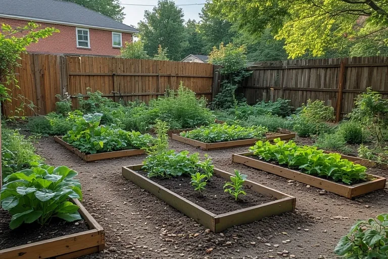 Designing a Productive Self-Sufficient Garden Layout