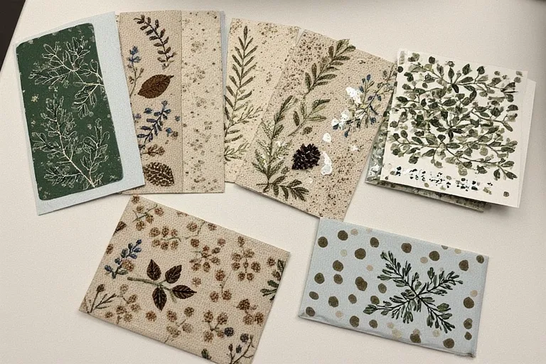 Eco-Friendly Handmade Christmas Cards