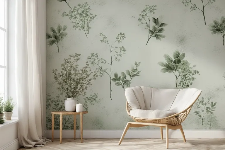 Eco-friendly wallpaper 