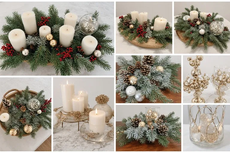 Elegant DIY Christmas Centerpieces for Every Style