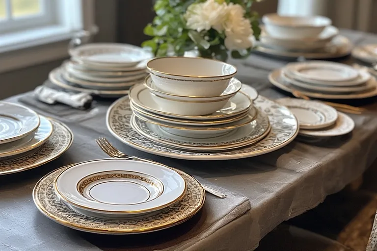Elegant Dinnerware for a Cohesive Look
