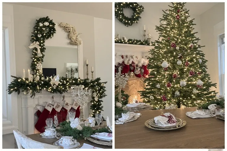 Elegant Table and Mantel Decor