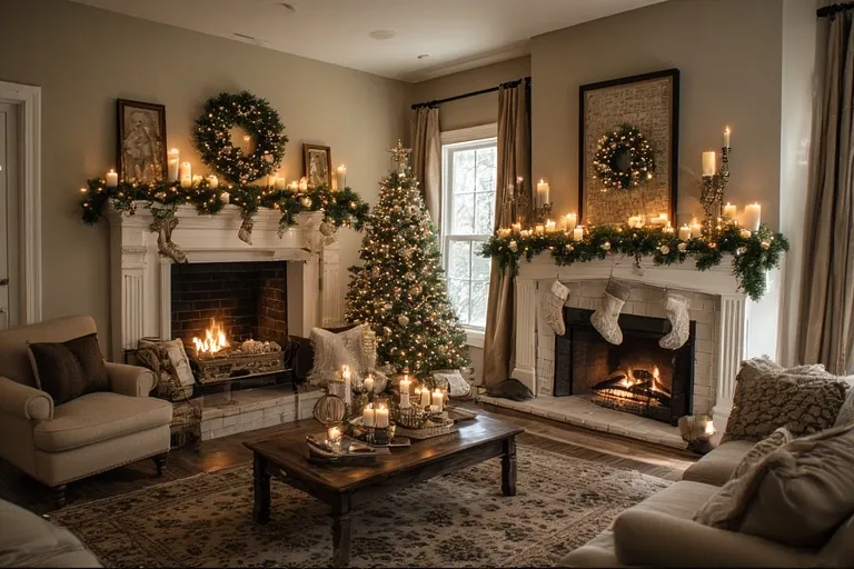 Fireplace and Mantel Styling