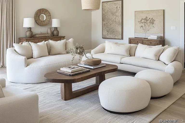 Furniture With Soft Silhouettes