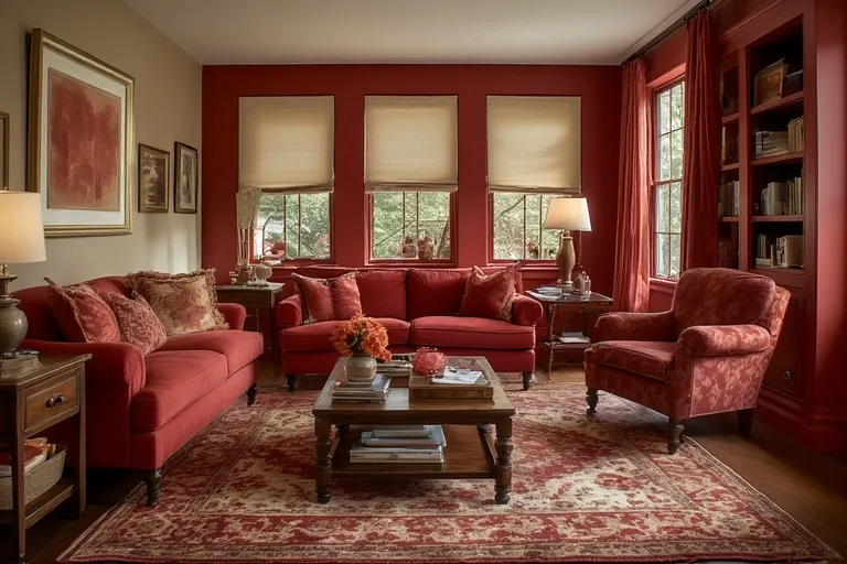 Furniture and Decor Ideas for a Cherry Tone Home