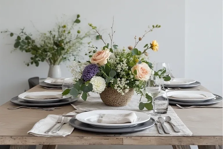 Gravity-defying centerpiece