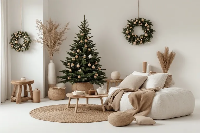 Minimalist Christmas decorations