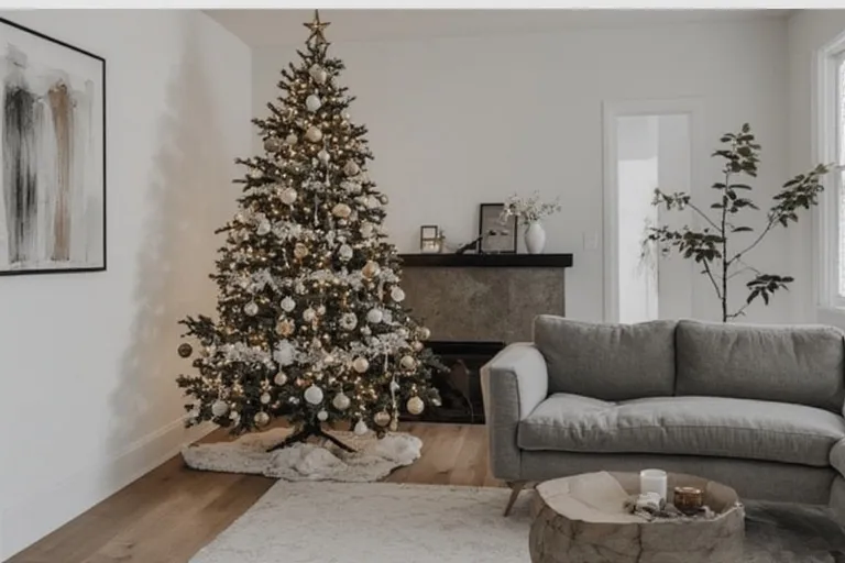 Modern Christmas Tree Decorations That Elevate Contemporary Spaces