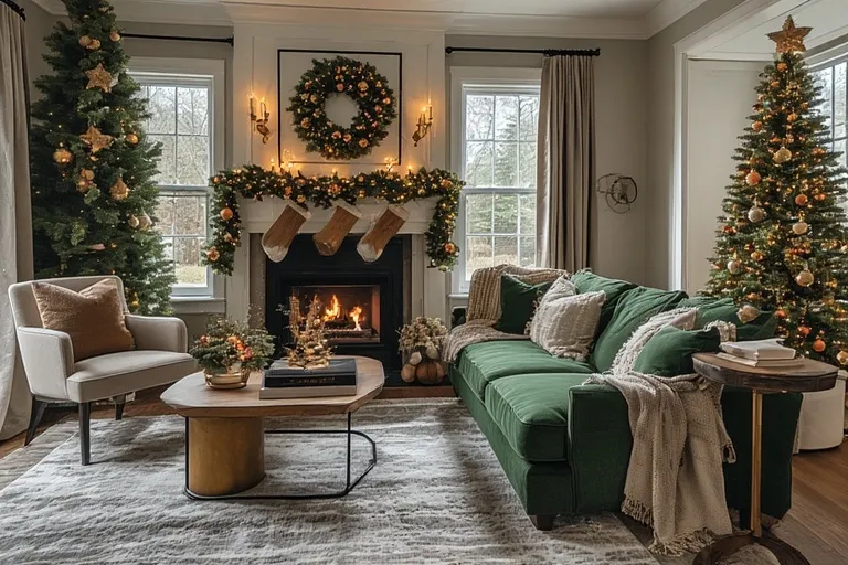 Modern Christmas decor