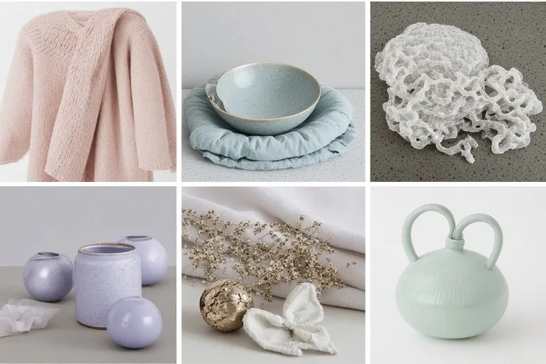 Modern Pastels and Muted Accents