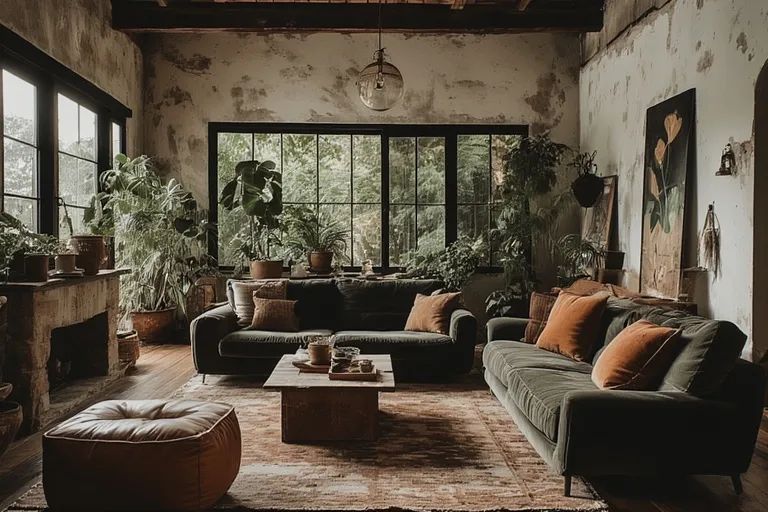 Recycled materials interior