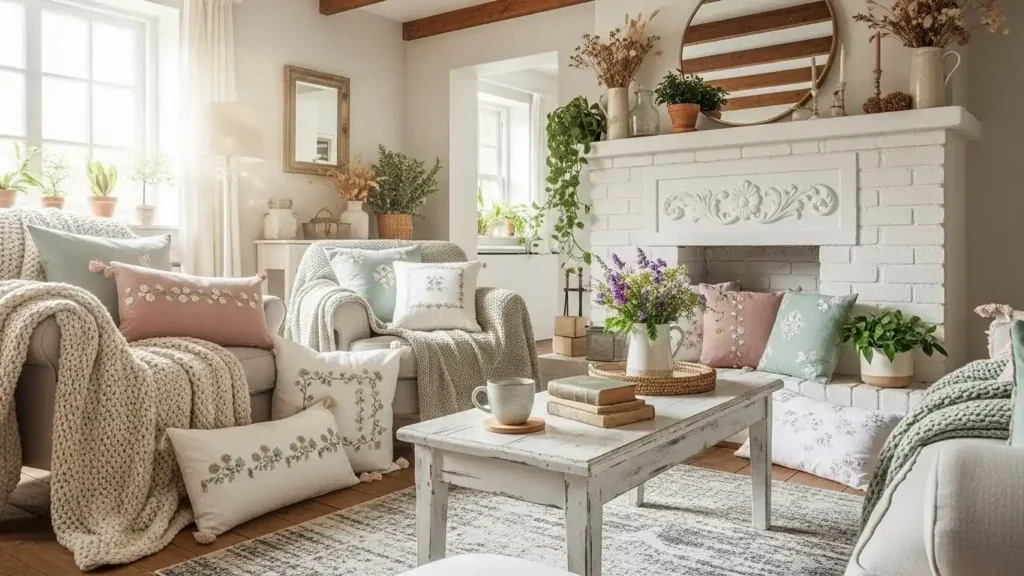 spring cottage decor
