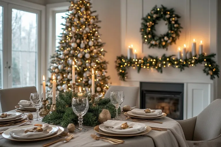 Stylish Table Settings and Mantels