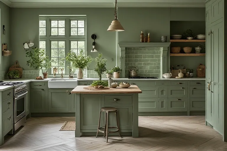 The Appeal of Sage Green Cabinets in Modern Design