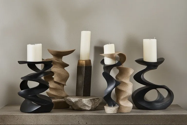 Trending Curvy Candlestick Designs